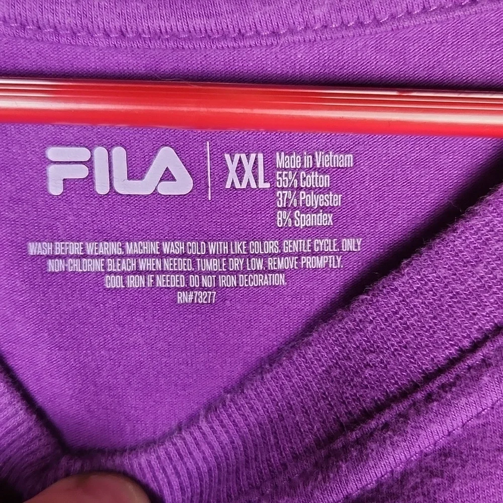 Plus Size Crop Top by Fila size XXL - Picture 3 of 4